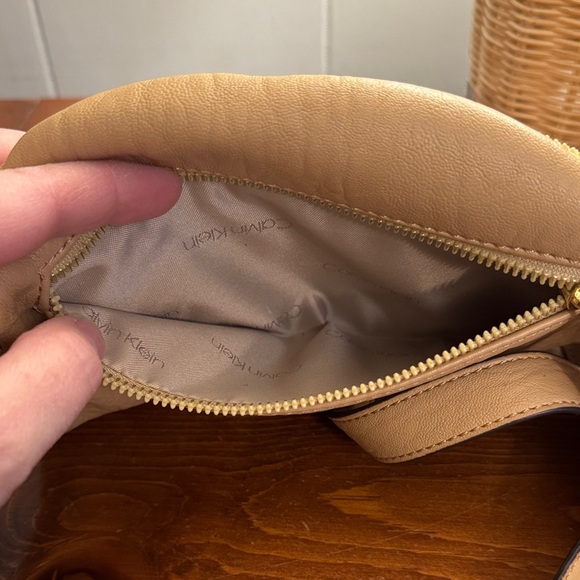 Calvin Klein Beige Crossbody Bag - Picture 3 of 4